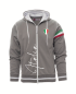 Preview: Italien Sweatjacke mit Kapuze