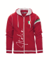 Preview: Italien Sweatjacke mit Kapuze