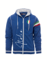 Preview: Italien Sweatjacke mit Kapuze