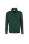 Preview: HAKRO Zip-Sweatshirt Contrast MIKRALINAR®