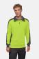 Preview: HAKRO Zip-Sweatshirt Contrast MIKRALINAR®