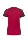 Preview: HAKRO Damen V-Shirt Contrast MIKRALINAR®