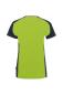 Preview: HAKRO Damen V-Shirt Contrast MIKRALINAR®