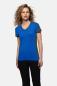 Preview: HAKRO Damen V-Shirt Contrast MIKRALINAR®