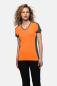 Preview: HAKRO Damen V-Shirt Contrast MIKRALINAR®