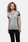 Preview: HAKRO Damen V-Shirt Contrast MIKRALINAR®