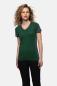 Preview: HAKRO Damen V-Shirt Contrast MIKRALINAR®