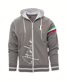 Italien Sweatjacke mit Kapuze