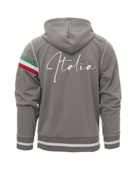 Italien Sweatjacke mit Kapuze