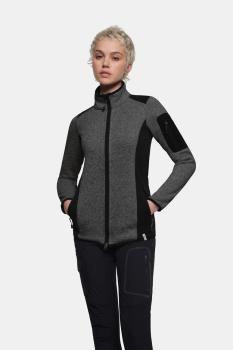 Preview: HAKRO Damen Strickfleecejacke