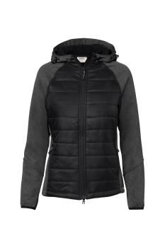 Preview: HAKRO Damen Kapuzen-Hybridjacke Contrast