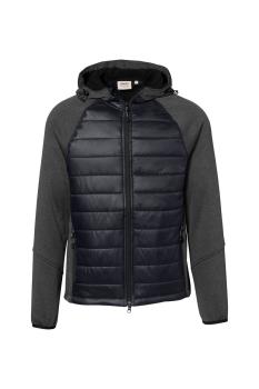 HAKRO Kapuzen-Hybridjacke Contrast