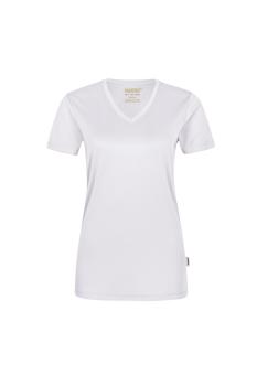 Preview: HAKRO Damen V-Shirt COOLMAX®