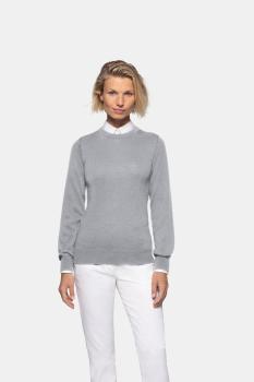 Preview: HAKRO Damen Pullover Merino-Wolle