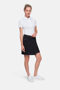 Preview: HAKRO Damen 5-Pocket-Jeansskort X-Stretch ECO