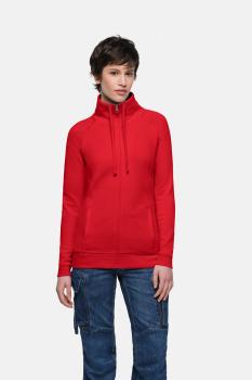 Preview: HAKRO Damen Sweatjacke Premium