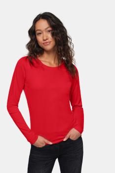Preview: HAKRO Damen Longsleeve Classic