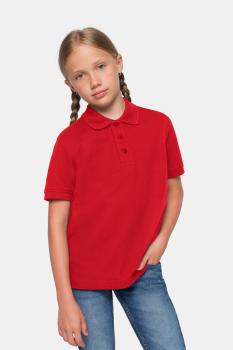 Preview: HAKRO Kinder Poloshirt Bio-Baumwolle