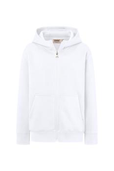 Preview: HAKRO Kinder Kapuzen-Sweatjacke Bio-Baumwolle