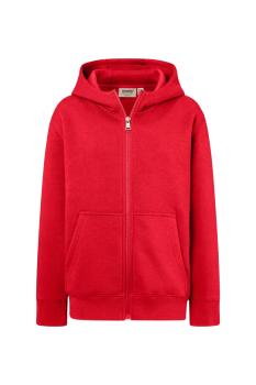HAKRO Kinder Kapuzen-Sweatjacke Bio-Baumwolle