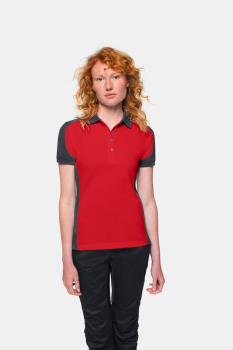Preview: HAKRO Damen Poloshirt Contrast MIKRALINAR®