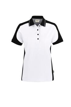 Preview: HAKRO Damen Poloshirt Contrast MIKRALINAR® ECO