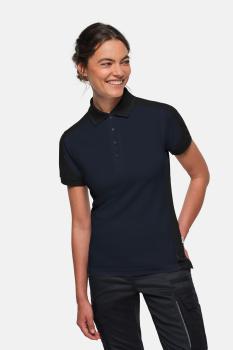 HAKRO Damen Poloshirt Contrast MIKRALINAR® ECO