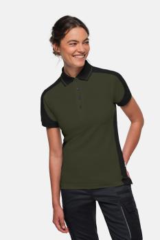 HAKRO Damen Poloshirt Contrast MIKRALINAR® ECO