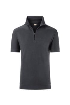 HAKRO Zip-Shirt Piqué MIKRALINAR® ECO