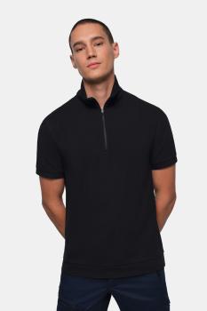 Preview: HAKRO Zip-Shirt Piqué MIKRALINAR® ECO