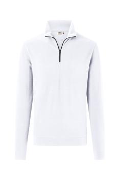 Preview: HAKRO Zip-Longsleeve Piqué MIKRALINAR® ECO