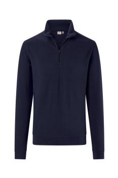 HAKRO Zip-Longsleeve Piqué MIKRALINAR® ECO