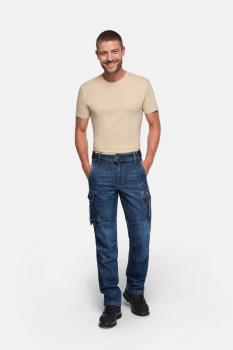 Preview: HAKRO Worker-Jeanshose Dyneema® X-Stretch ECO