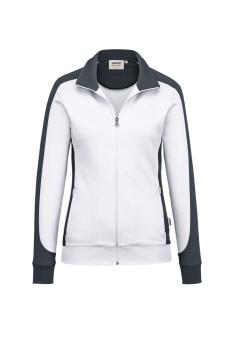 Preview: HAKRO Damen Sweatjacke Contrast MIKRALINAR®