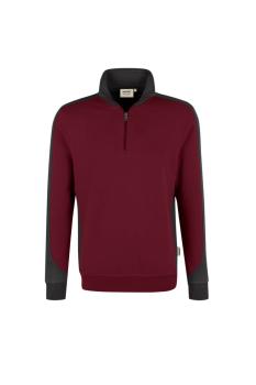 HAKRO Zip-Sweatshirt Contrast MIKRALINAR®