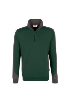 HAKRO Zip-Sweatshirt Contrast MIKRALINAR®