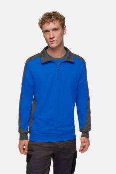 HAKRO Zip-Sweatshirt Contrast MIKRALINAR®