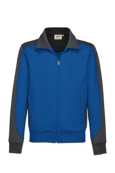 HAKRO Sweatjacke Contrast MIKRALINAR®