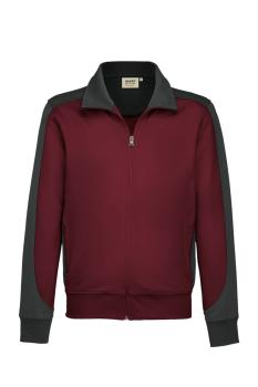 HAKRO Sweatjacke Contrast MIKRALINAR®