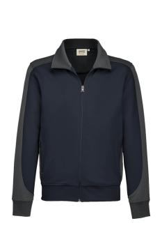 HAKRO Sweatjacke Contrast MIKRALINAR®