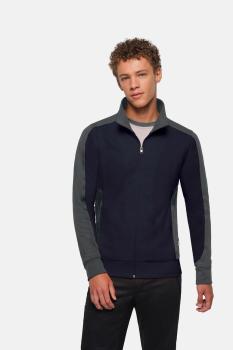 HAKRO Sweatjacke Contrast MIKRALINAR®