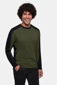 HAKRO Sweatshirt Contrast MIKRALINAR® ECO