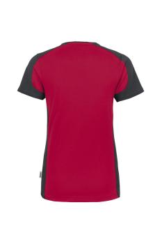HAKRO Damen V-Shirt Contrast MIKRALINAR®