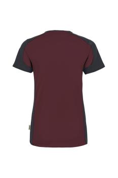HAKRO Damen V-Shirt Contrast MIKRALINAR®