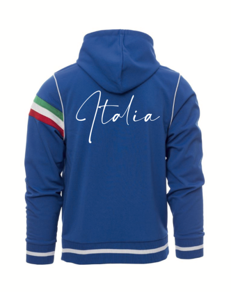 Italien Sweatjacke mit Kapuze