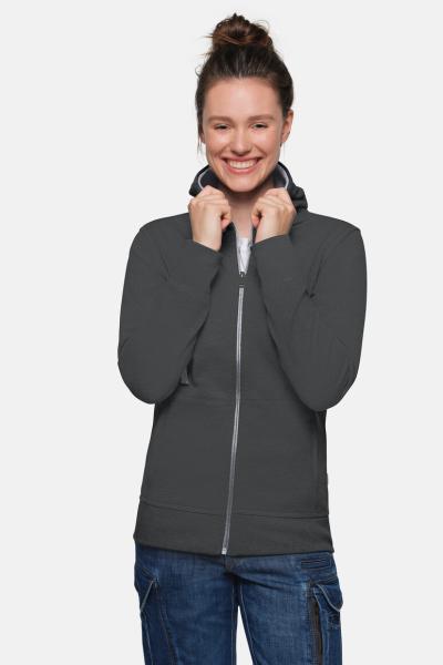 HAKRO Damen Kapuzenjacke Bonded ECO - Kopie - Kopie