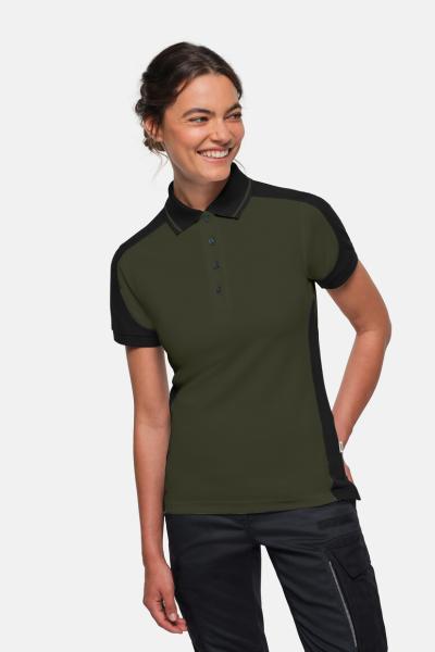 HAKRO Damen Poloshirt Contrast MIKRALINAR® ECO