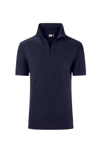 HAKRO Zip-Shirt Piqué MIKRALINAR® ECO
