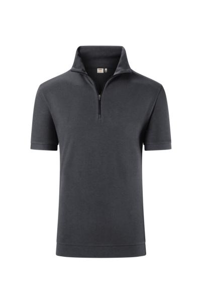 HAKRO Zip-Shirt Piqué MIKRALINAR® ECO