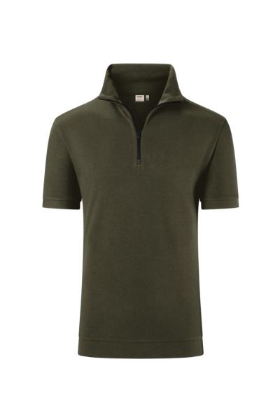 HAKRO Zip-Shirt Piqué MIKRALINAR® ECO